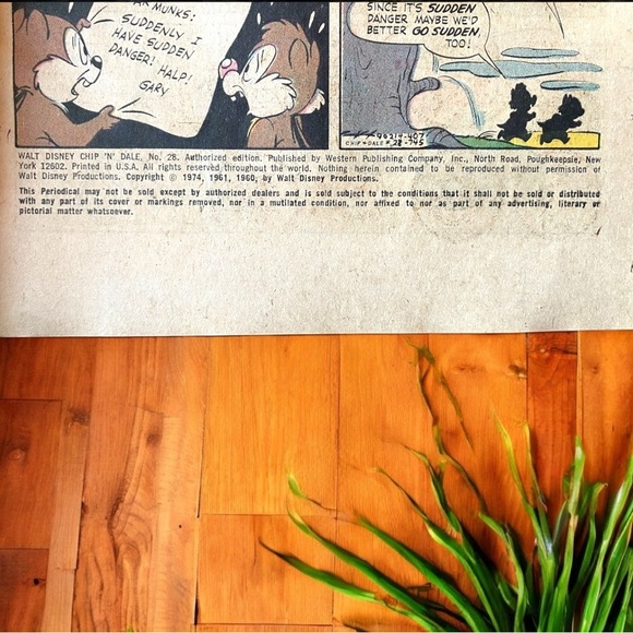 VINTAGE 1974 Walt Disney Chip ’n Dale Comic Book - No. 28 - Picture 3 of 10